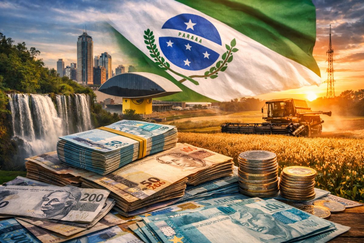 Paraná é o estado brasileiro com maior piso regional e salário mínimo, com destaque para técnicos de nível médio. imagem: IA
