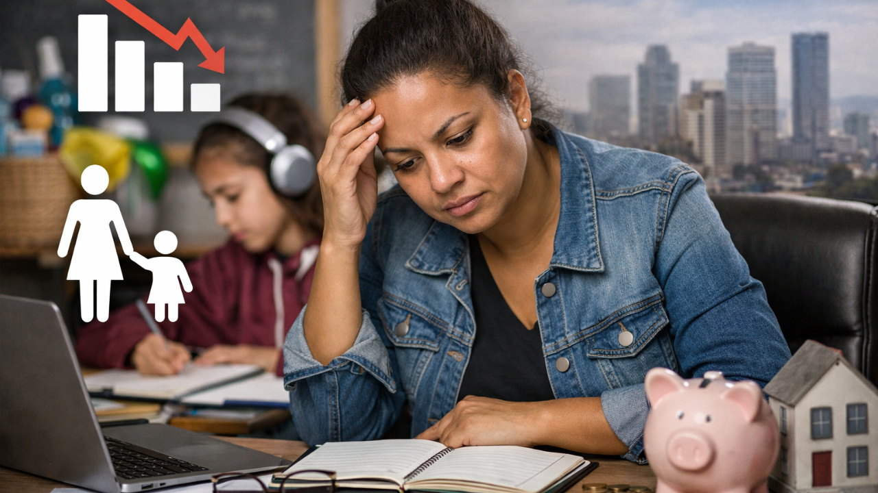 Pesquisa mostra que mães solo são maioria entre chefes de família, mas ainda sofrem desigualdade salarial no mercado de trabalho.