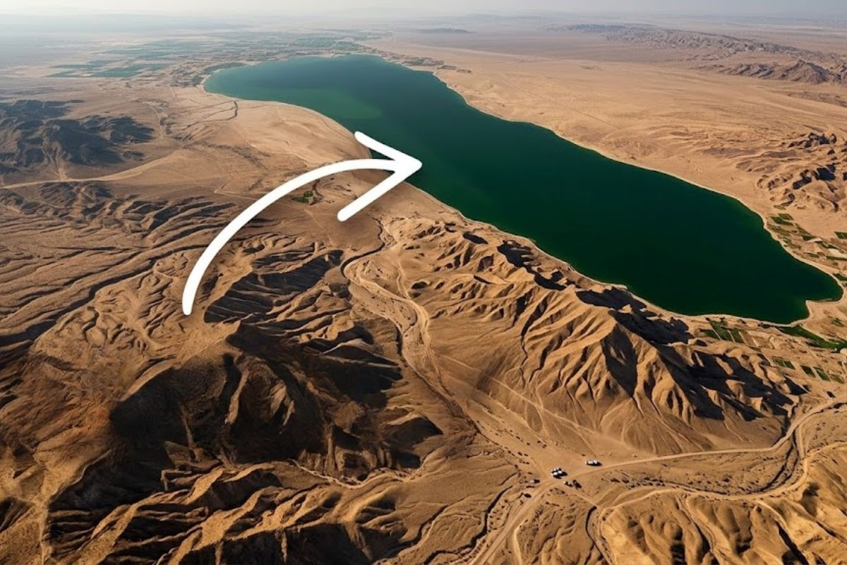 lago gigantesco no deserto da Califórnia, o Mar de Salton surgiu quando o Rio Colorado saiu do controle e hoje representa uma crise ambiental e sanitária crescente.