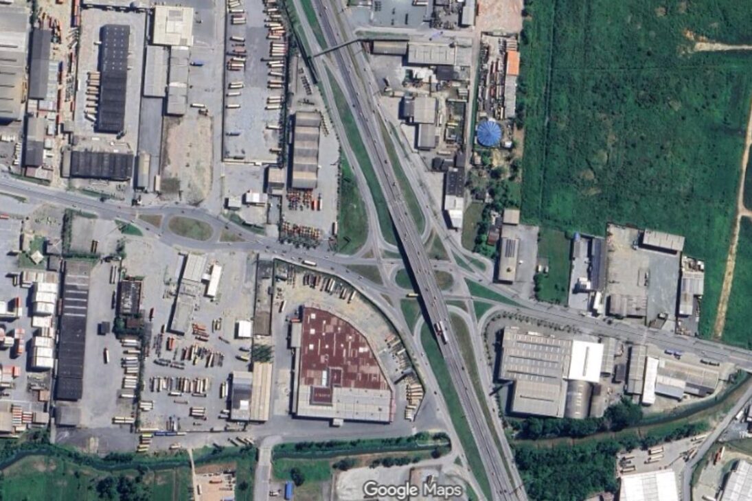 BR-101 in Itajaí Halts at the Jorge Lacerda Interchange, Where the Congestion Became a Daily Bottleneck Between the Coast and the Itajaí Valley.