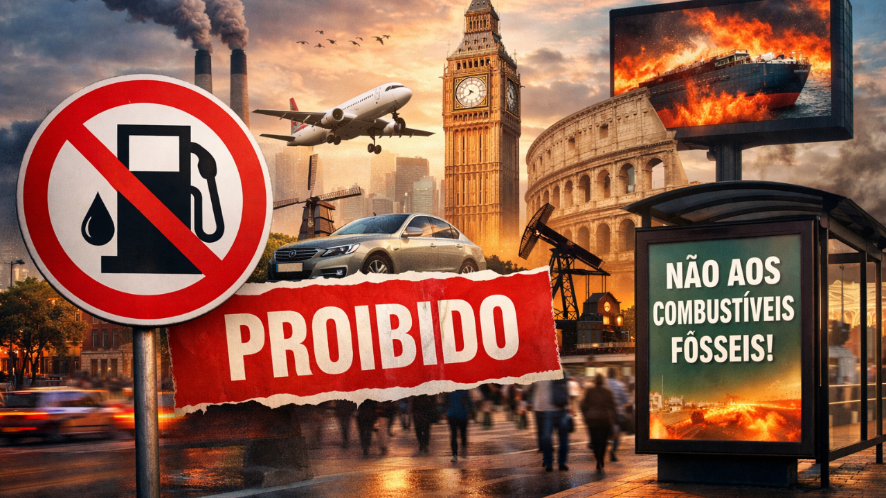 Medidas contra publicidade de combustíveis fósseis avançam em cidades da Europa e Oceania como parte de novas políticas climáticas.