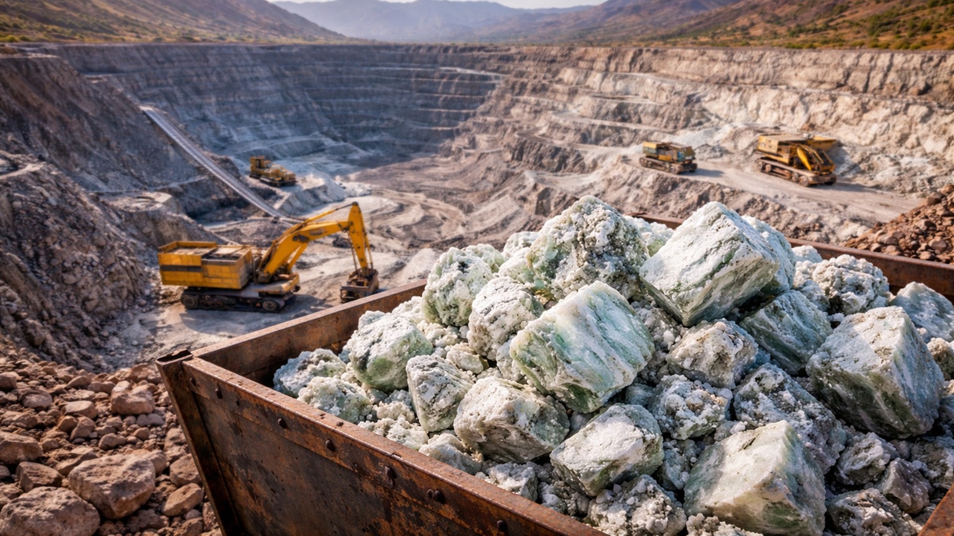 Depósito de lítio avaliado em US$ 1,5 trilhão é identificado sob supervulcão entre Oregon e Nevada e pode impactar produção de veículos elétricos.