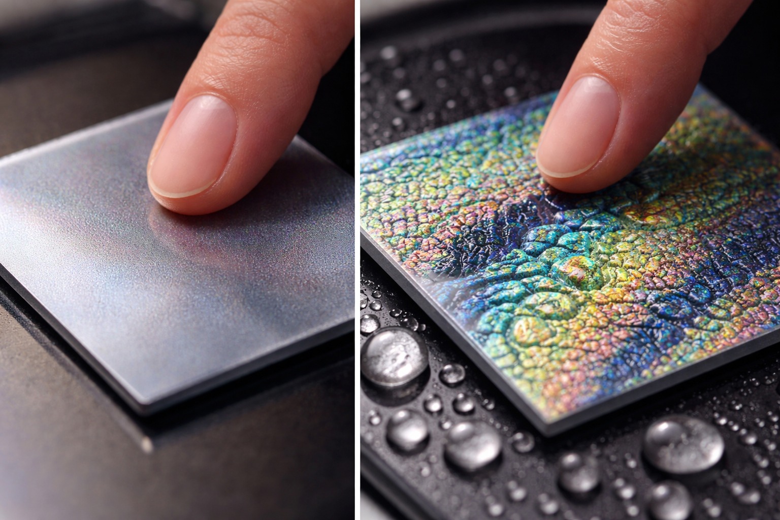 Polvos, pele sintética