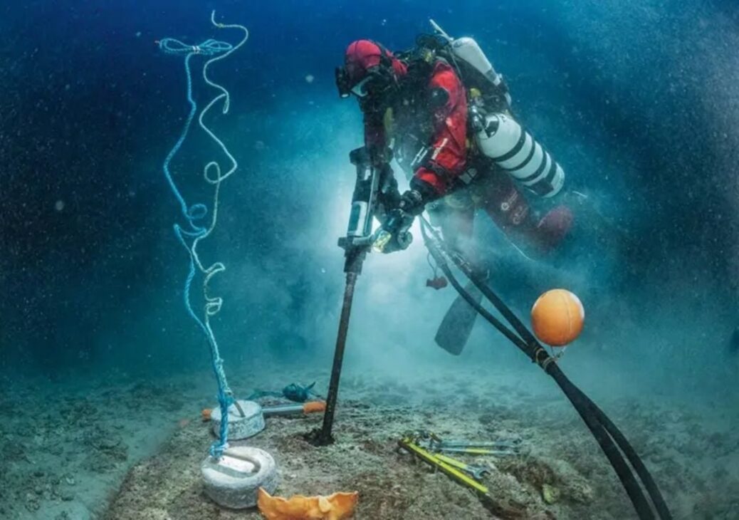 Circles, Seafloor, Mediterranean Sea