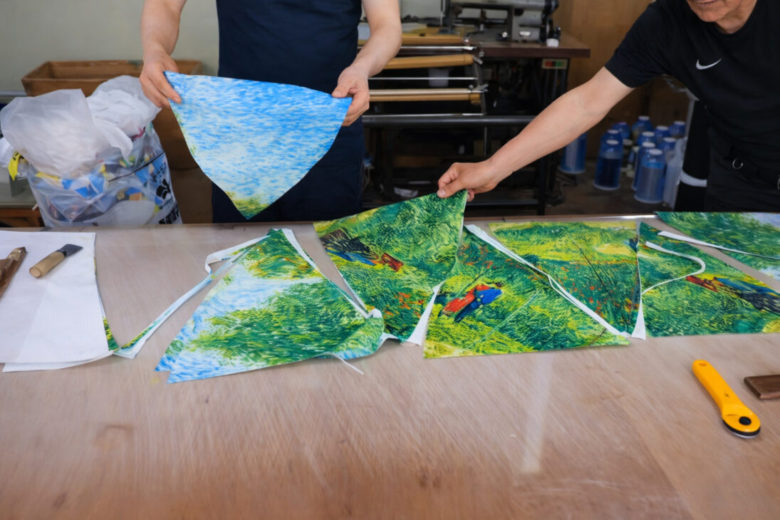 south korean umbrella factory