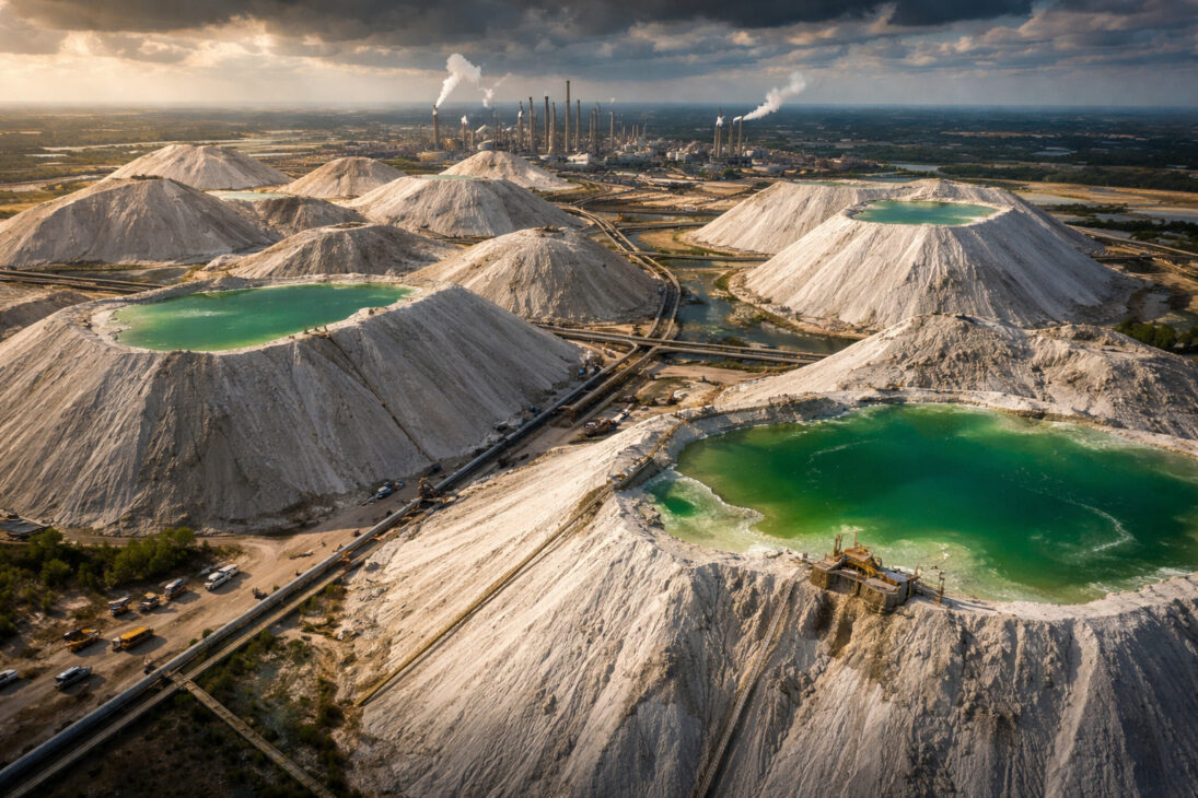 Florida Harbors More Than 1 Billion Tons of Phosphogypsum Accumulated in Giant Industrial Piles Called Gyp Stacks. These Deposits Grow 30 Million Tons Per Year and Represent a Historic Environmental Challenge.