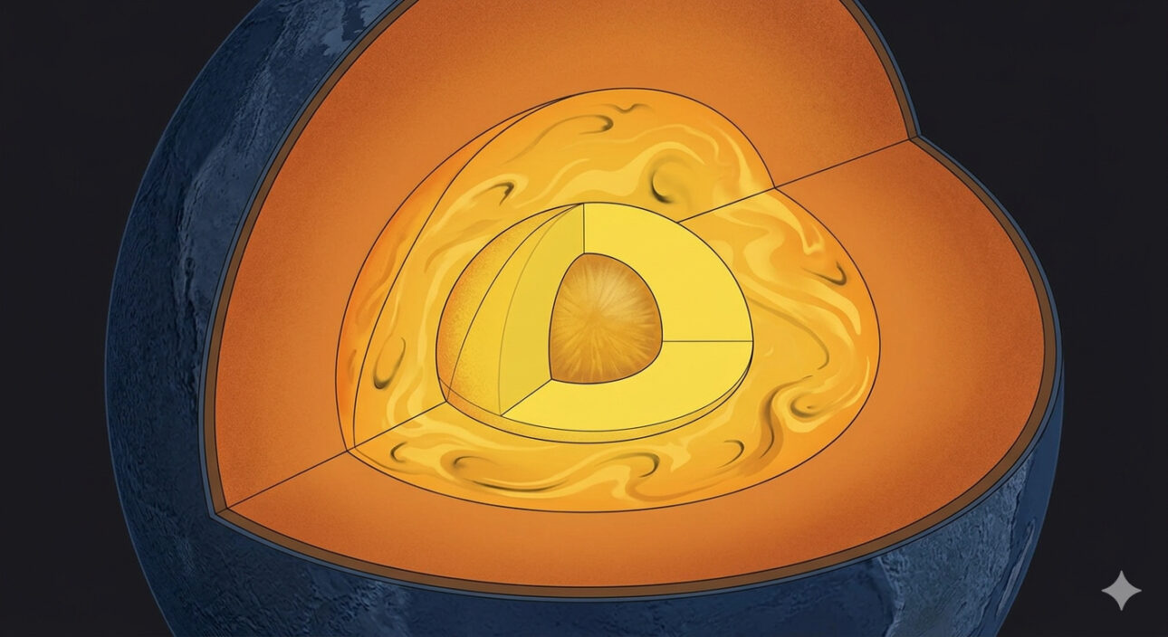 More than 5,000 km deep, there exists an “inner within the core” of the Earth, a solid iron structure discovered by scientists that may reveal how the planet formed billions of years ago
