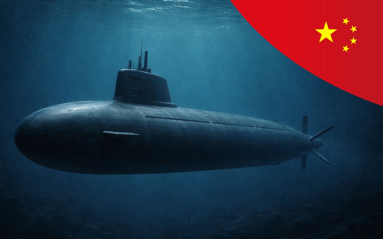 Imagens de satélite revelam possível submarino nuclear Type 095 em estaleiro da China, sugerindo avanços em furtividade, armamento e projeção naval.
