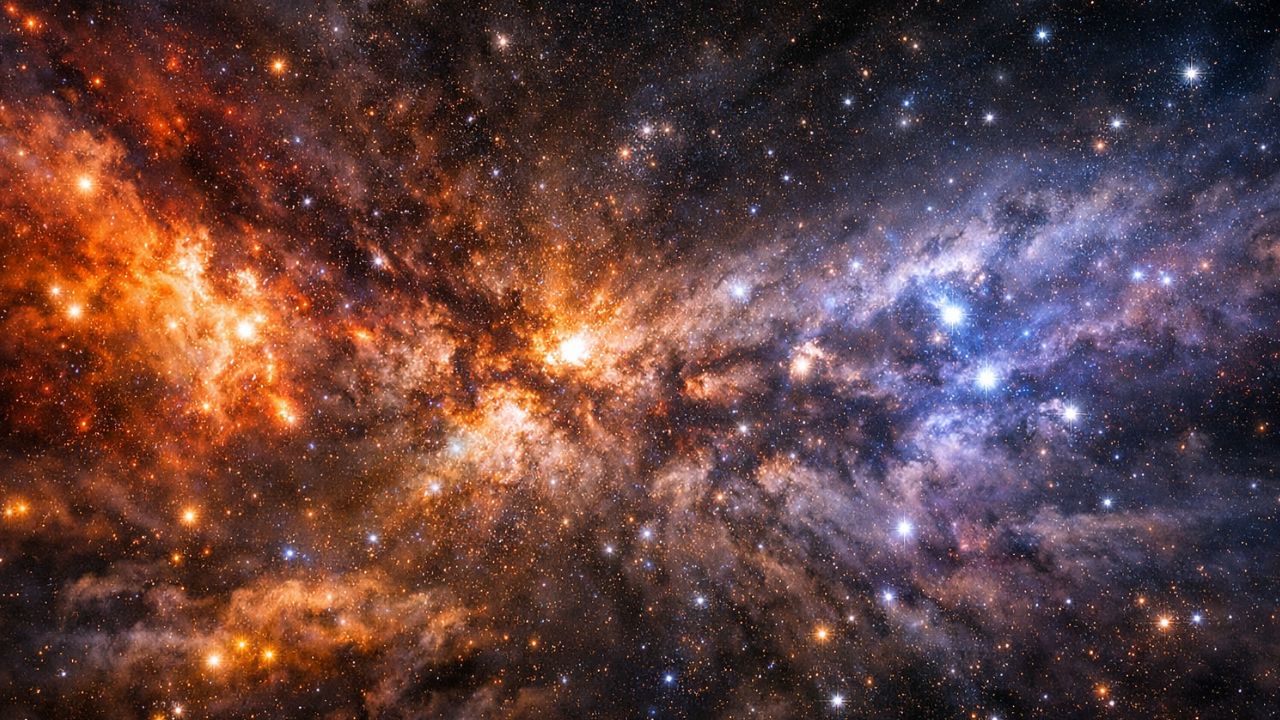 Novo mapa da galáxia revela como nascem estrelas e sugere que o Sol pode ter migrado antes de formar o sistema solar.