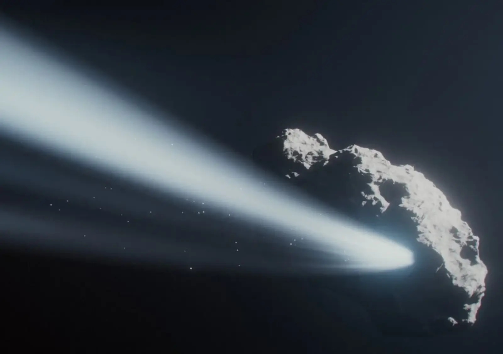 comet様 A phenomenon never before seen by astronomers: comet 41P almost