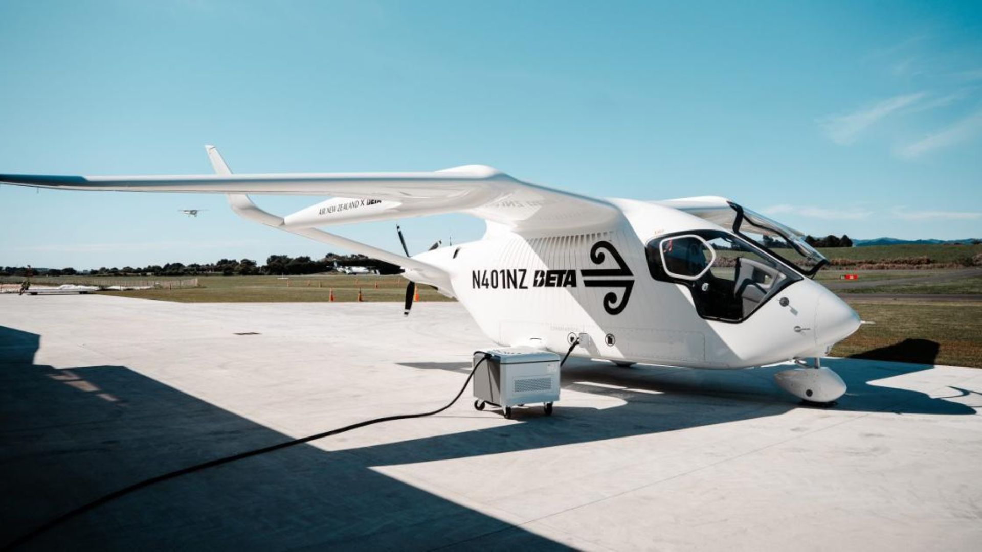 An electric plane that is already flying in national tests and can