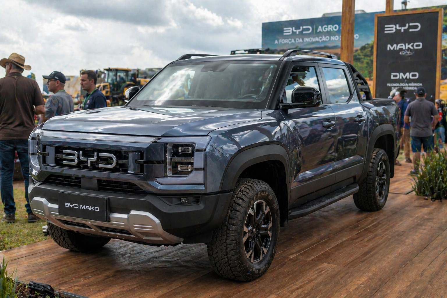 BYD prepares the Mako hybrid flex pickup truck with production in ...