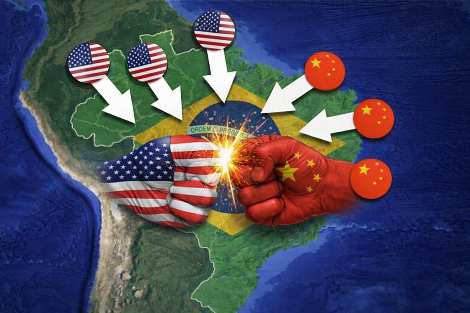 USA and China competing over Brazil’s strategic resources, highlighting rare earth elements and trillion-dollar geopolitical dispute