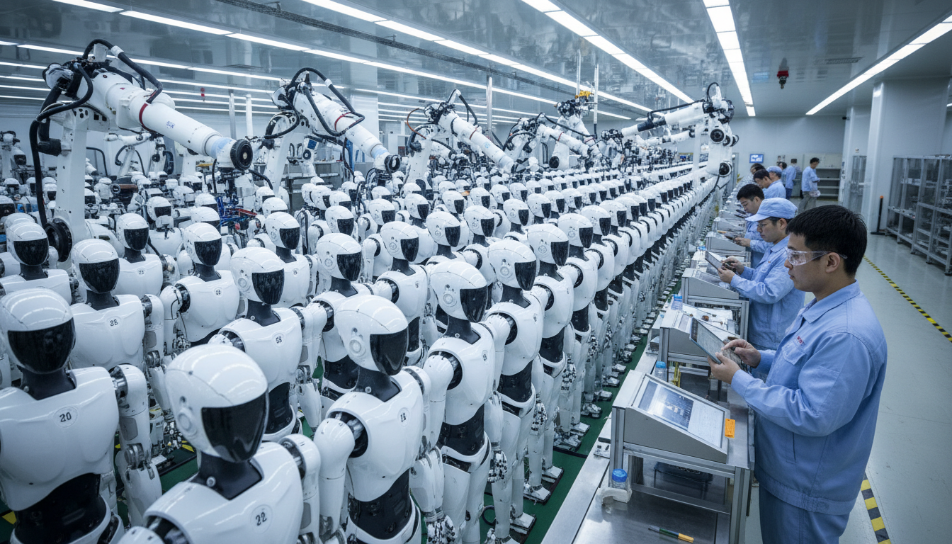 Advanced industrial manufacturing floor