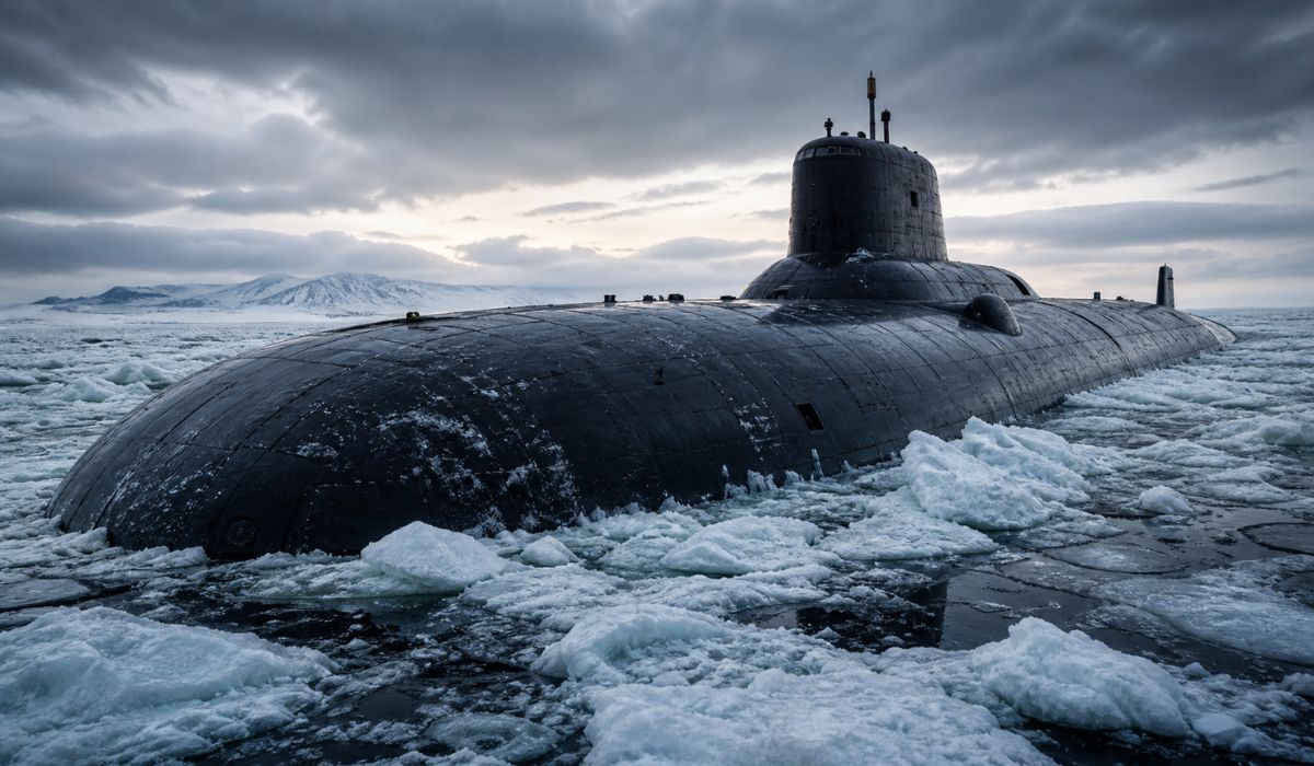 Larger than two football fields, with a swimming pool, sauna, and 20 nuclear missiles, the gigantic Soviet submarine spent up to 120 days hidden under the Arctic ice and became one of the most terrifying monsters of the Cold War.
