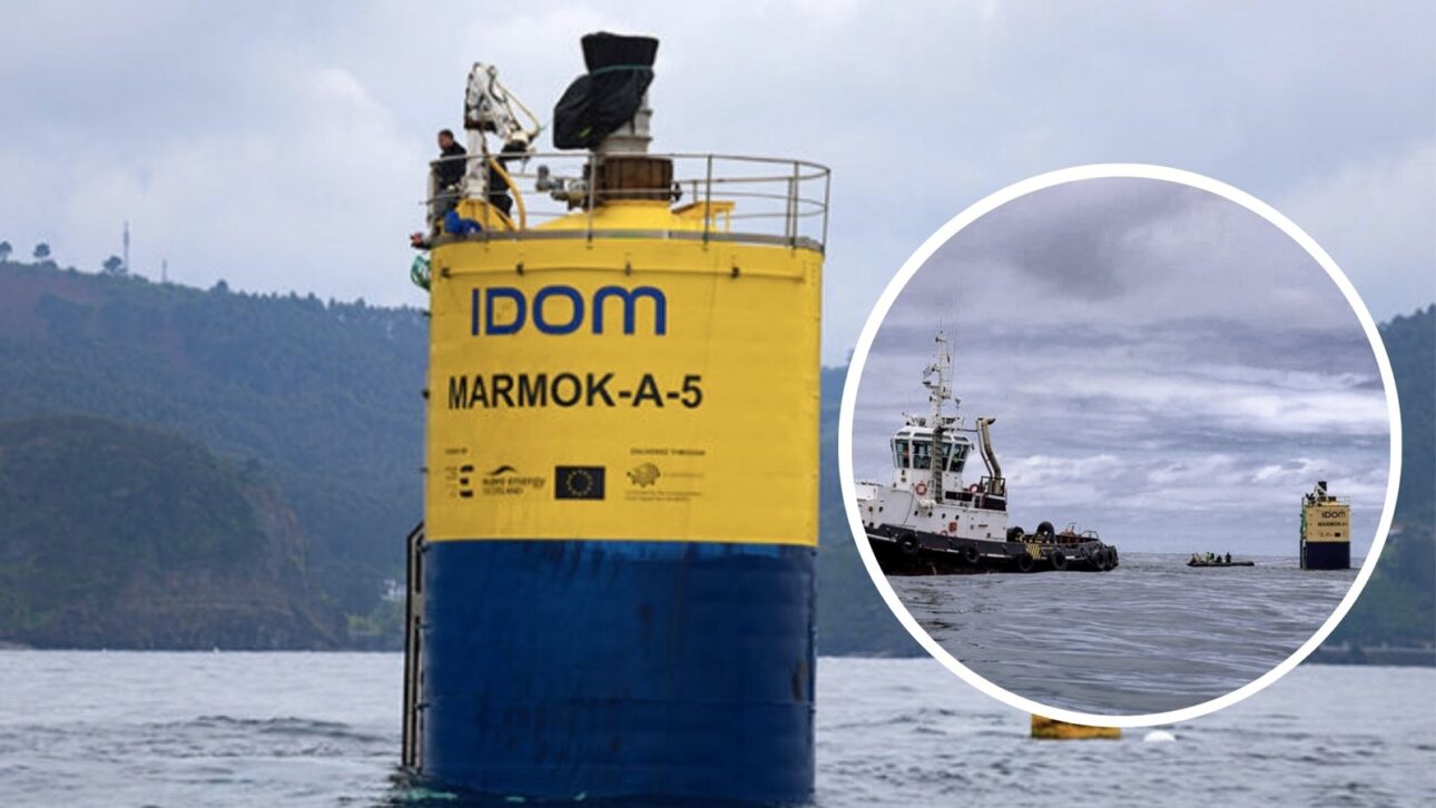 New wave energy machine is deployed in the sea in Spain and promises to ...