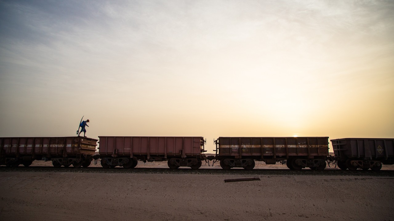 the copper railway that cuts through Africa