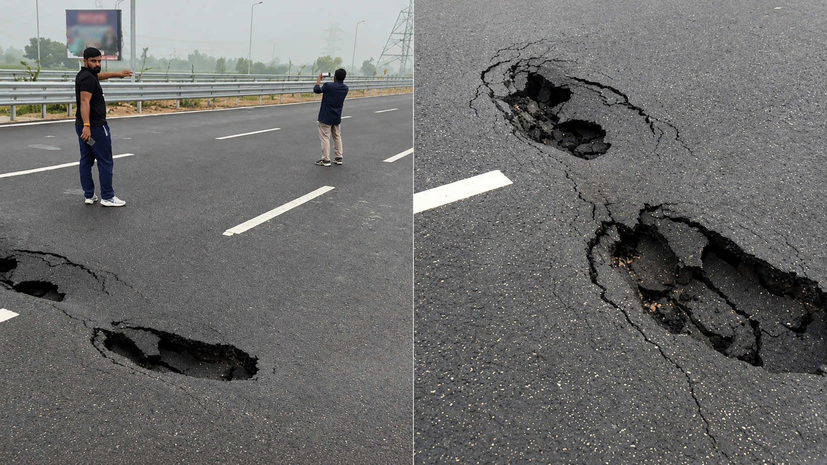 Failures in bridges, overpasses, and pavements built in 2025 and 2026 led the Indian government to dismiss employees